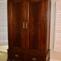 F20. Thomasville Furniture armoire.  83"h x 51.5"w x 21.5"d 